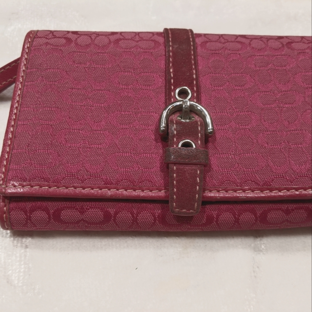 Coach Pink Wallet